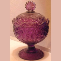 L. G. Wright #22-17 Covered Compote