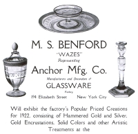 Anchor Manufacturing Co. Advertisement