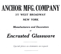 Anchor Manufacturing Co. Advertisement