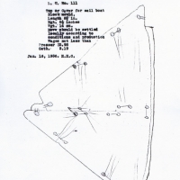 L. E. Smith Sailboat Vanity Light Drawing