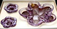 Duncan by Tiffin # 153 Contour Candleholder Set