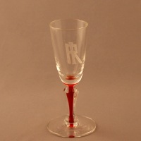 Morgantown # 7701 Fischer Cordial w/ Rock Island Etch