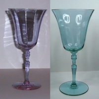 Morgantown # 7667 Alexandrite Goblet