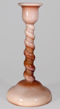 Tiffin #   66 Twist Stem Candlestick