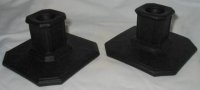 Tiffin #   18 Low Candleholder