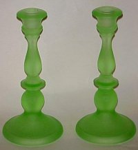 U. S. Glass Candlesticks