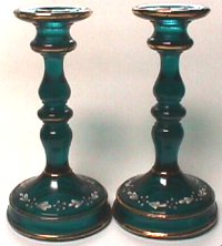 Tiffin #   76 Decorated Candlesticks