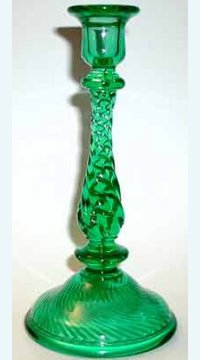Tiffin #15331 Spiral Optic Candleholder