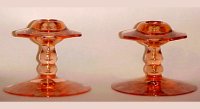 Heisey # 114 Pluto Candleholder