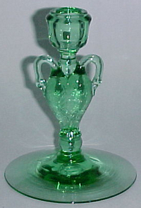 Heisey # 133 Swan Handled Candlestick