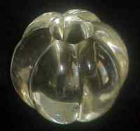 Heisey #1503-1/2 Crystolite Candleholder