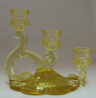 Heisey # 136 Triplex Candleholder
