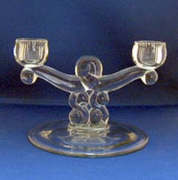 Heisey #1541 Athena Duo Candleholder