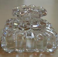 Heisey #1503 Crystolite Candleholder