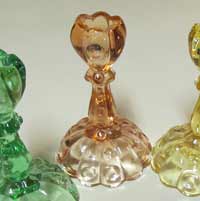 Heisey #1404 Old Sandwich Candlesticks