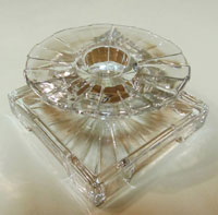 Heisey # 132 Sunburst Candleholder