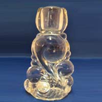 Heisey #1519 Waverly Candleholder