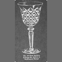 Duncan & Miller #  34 Kent Stem w/ Cutting